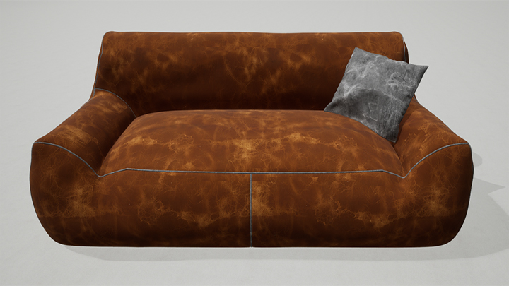 渲染模型_沙发012