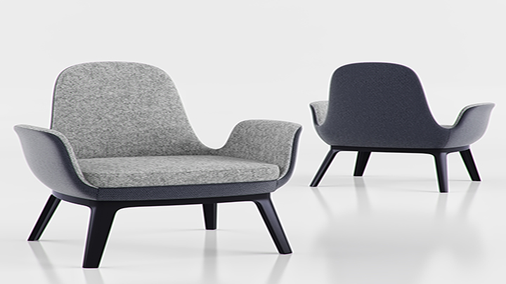 渲染模型_沙发260