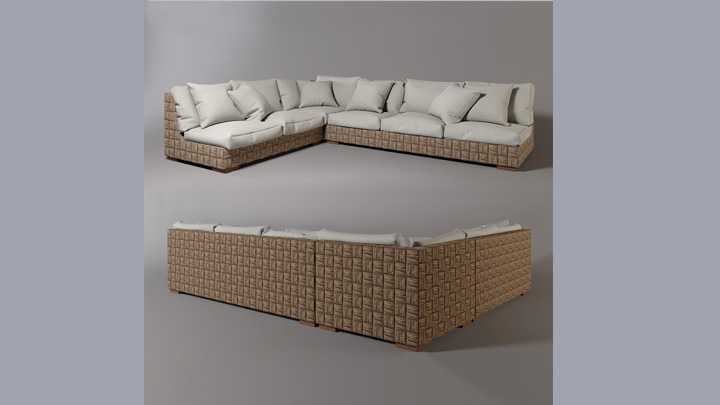 渲染模型_沙发283