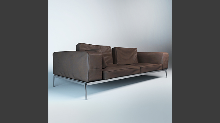 渲染模型_沙发288