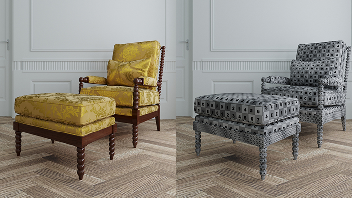 渲染模型_沙发387