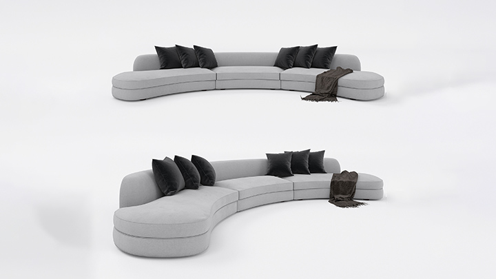 渲染模型_沙发600