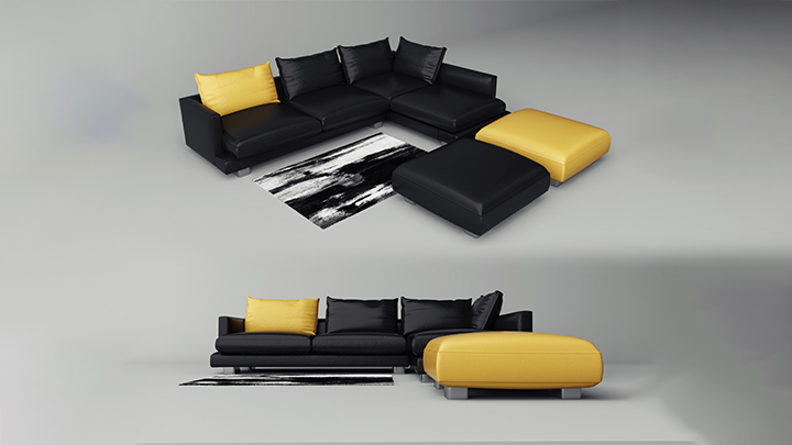 渲染模型_沙发620