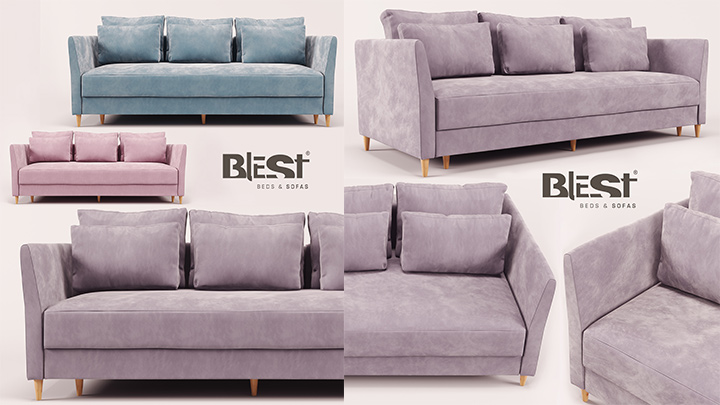 渲染模型_沙发663