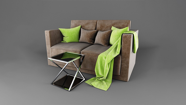 渲染模型_沙发667