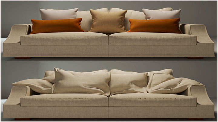 渲染模型_沙发677