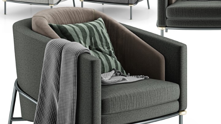 渲染模型_沙发763