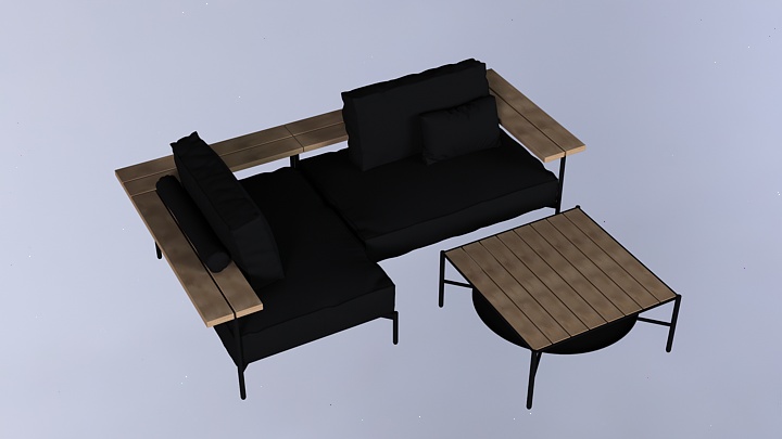 渲染模型_沙发923