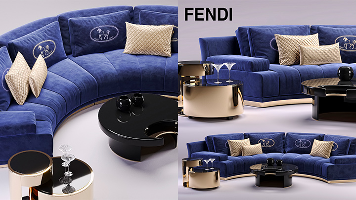 渲染模型_沙发928