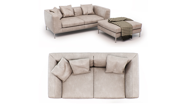 渲染模型_沙发963