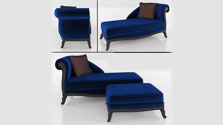 渲染模型_沙发组001