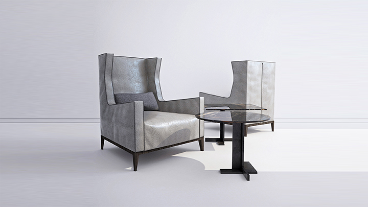 渲染模型_沙发组合003