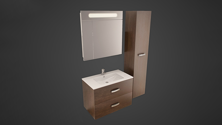 渲染模型_洗漱台037