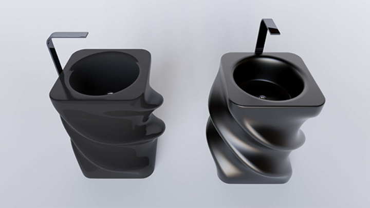 渲染模型_洗脸盆002