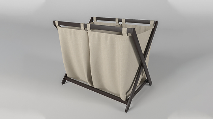 渲染模型_洗衣篮001