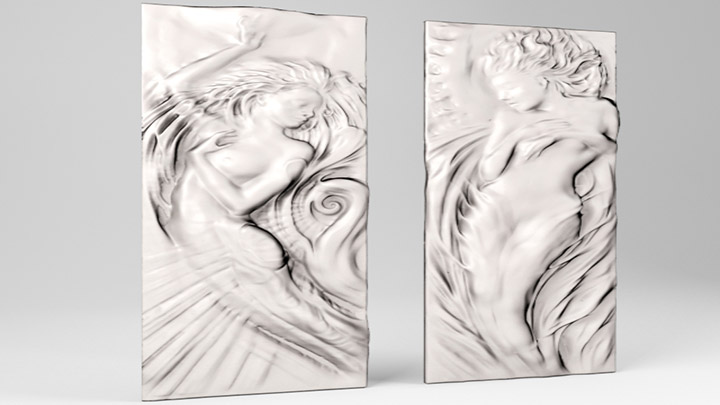 渲染模型_浮雕001