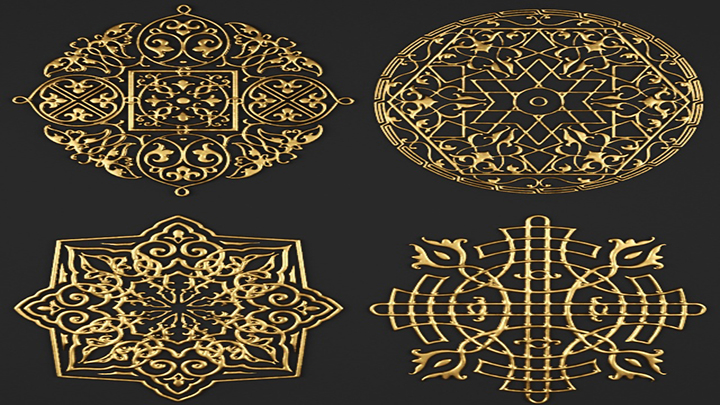 渲染模型_浮雕013