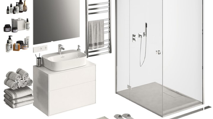 渲染模型_浴室用具006