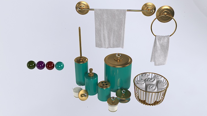 渲染模型_浴室用品002