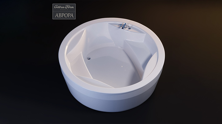 渲染模型_浴缸053