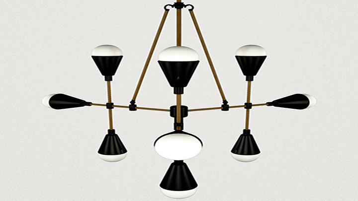 渲染模型_灯具144