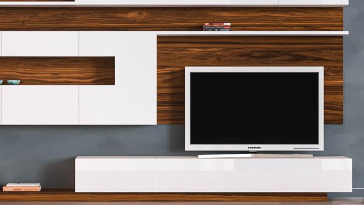 渲染模型_电视墙002