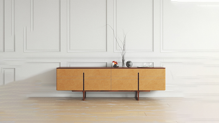 渲染模型_电视柜007