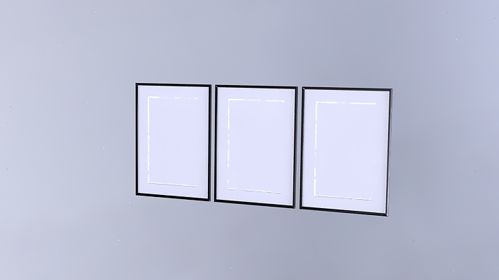 渲染模型_画框005