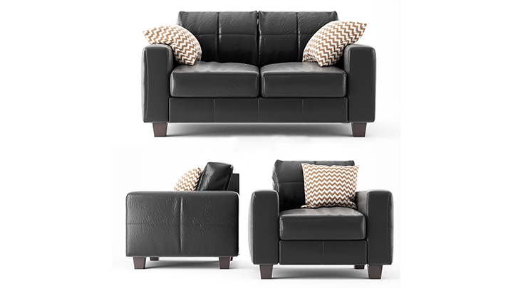 渲染模型_皮艺椅子001