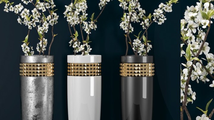 渲染模型_盆栽081