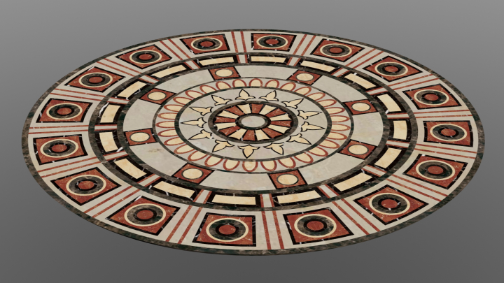 渲染模型_石盘002