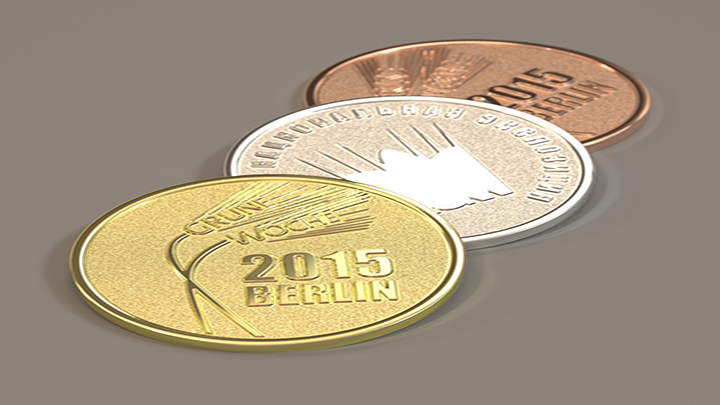 渲染模型_硬币002