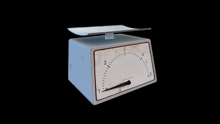 渲染模型_称重器001