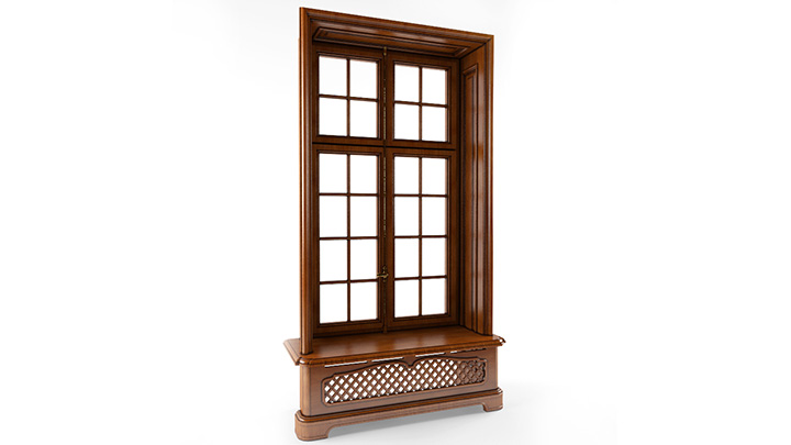 渲染模型_窗台002