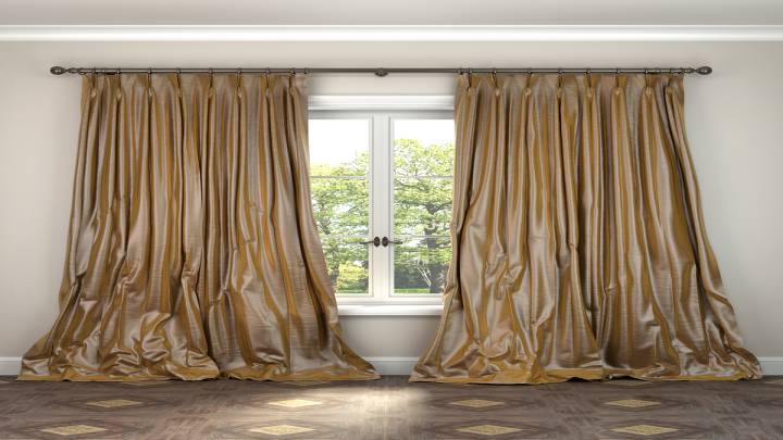 渲染模型_窗帘023