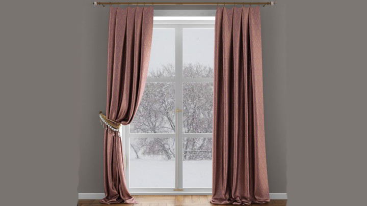 渲染模型_窗帘075