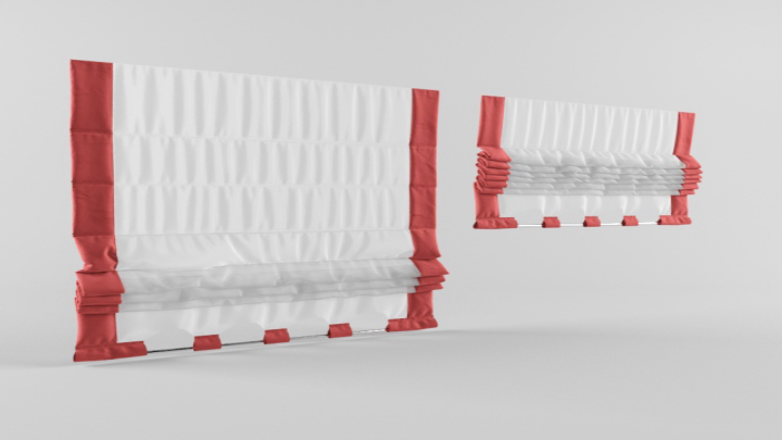 渲染模型_窗帘090