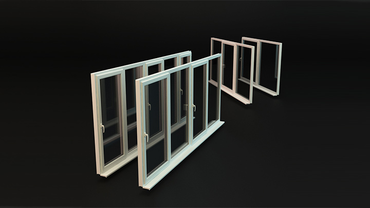 渲染模型_窗户010