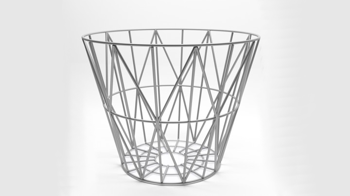 渲染模型_篓子003