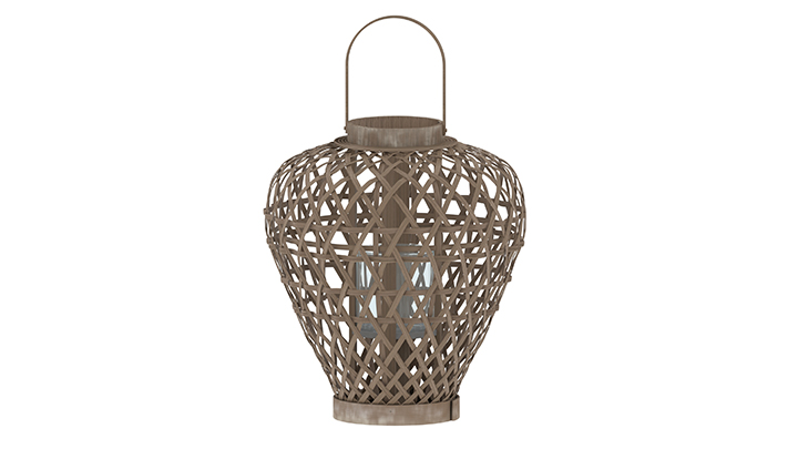 渲染模型_编制灯笼001