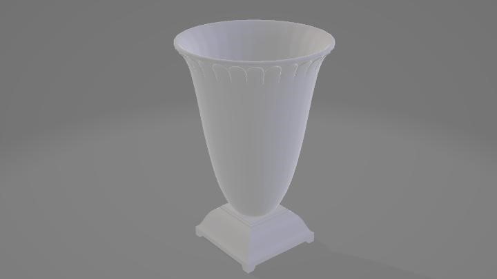 渲染模型_花坛001