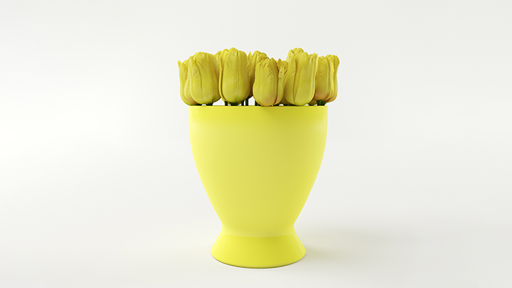 渲染模型_花瓶048