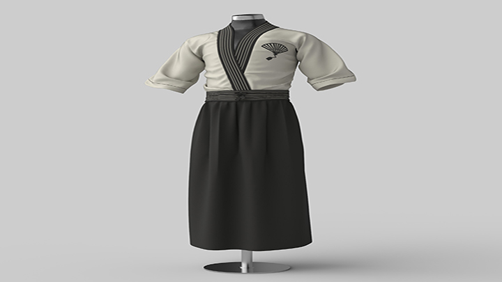 渲染模型_衣服002