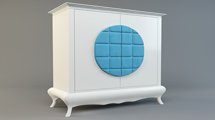 渲染模型_衣柜011