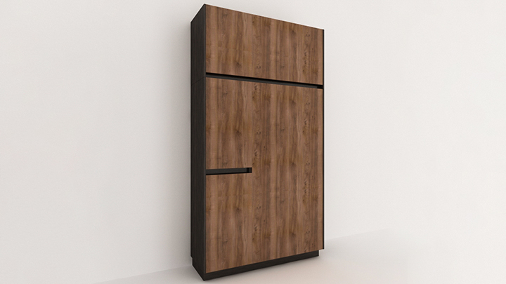 渲染模型_衣柜012