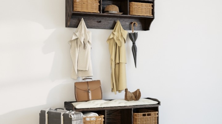 渲染模型_衣橱007