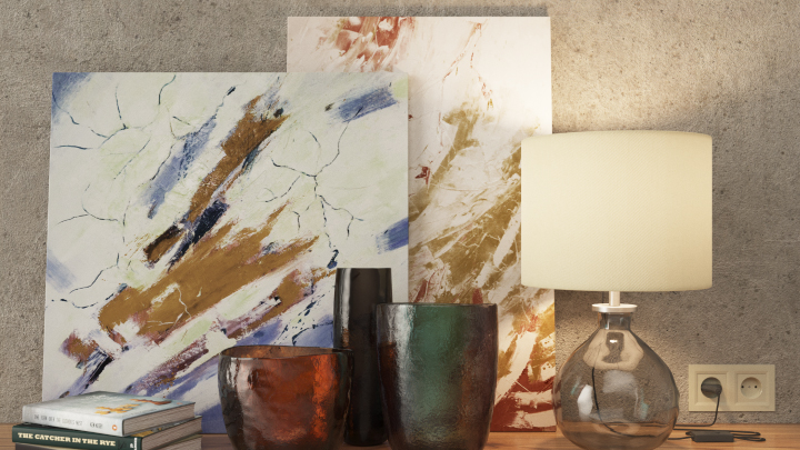 渲染模型_装饰品008