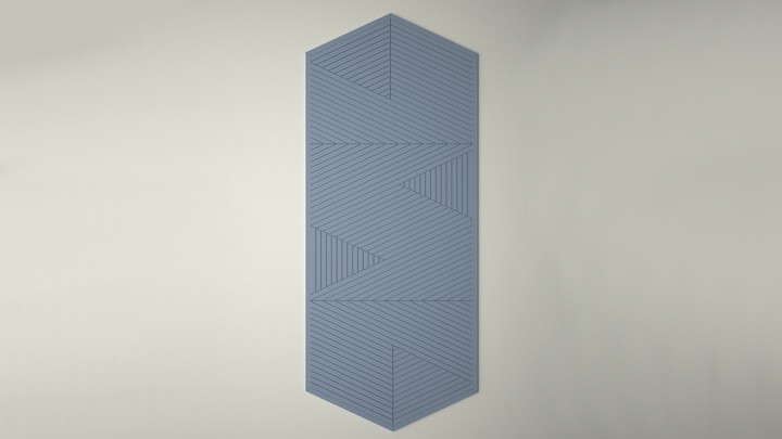 渲染模型_装饰墙023