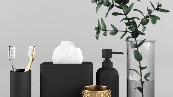 渲染模型_装饰摆件003