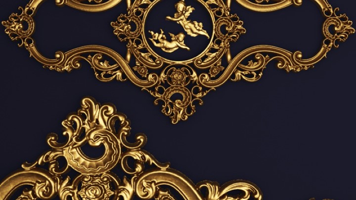 渲染模型_装饰板011